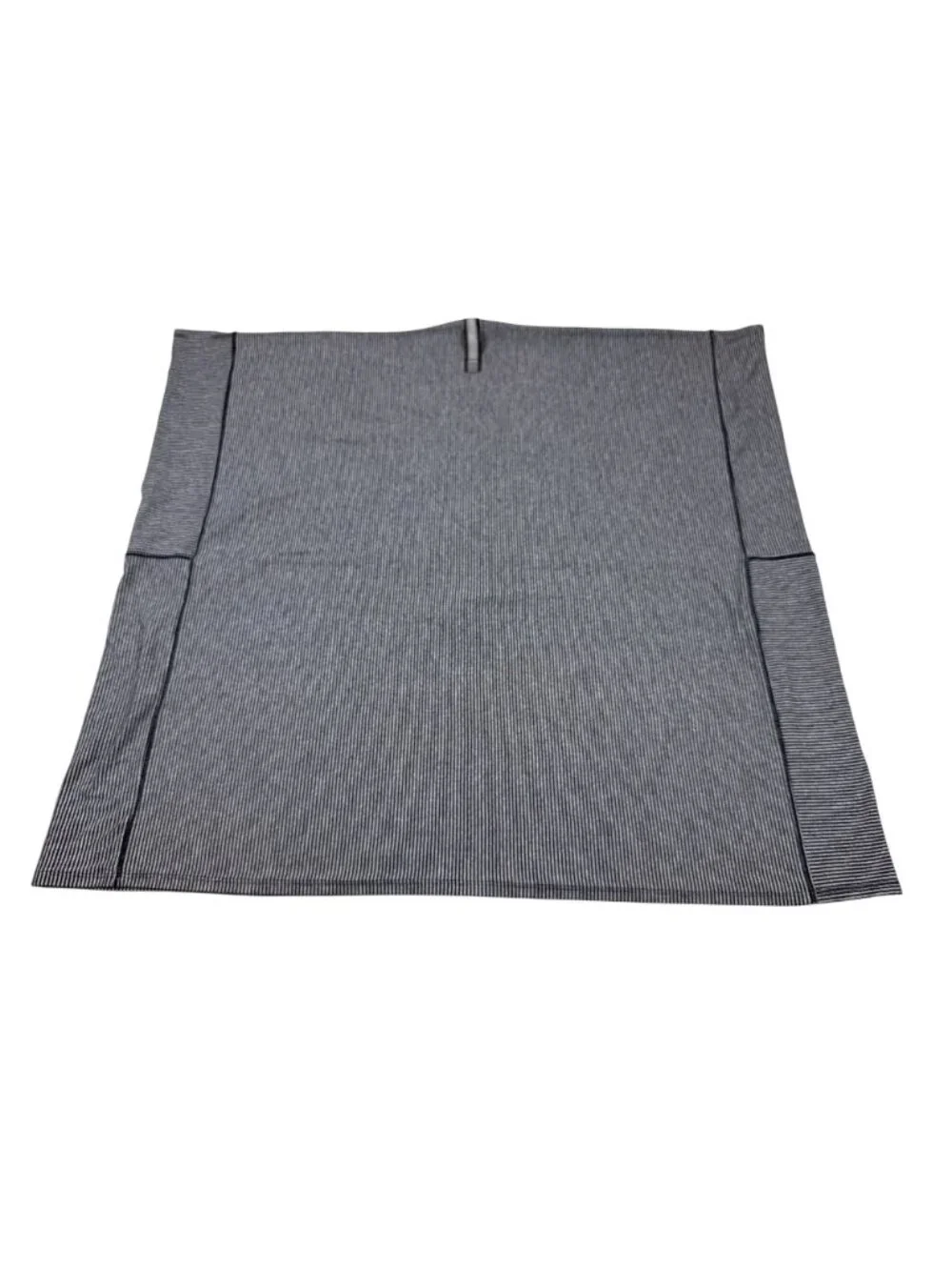 Lululemon Vinyasa Scarf OS Tonka Stripe Heathered Slate Black pattern (KK486)